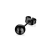 1 Piece Simple Style Solid Color Stainless Steel Ear Studs