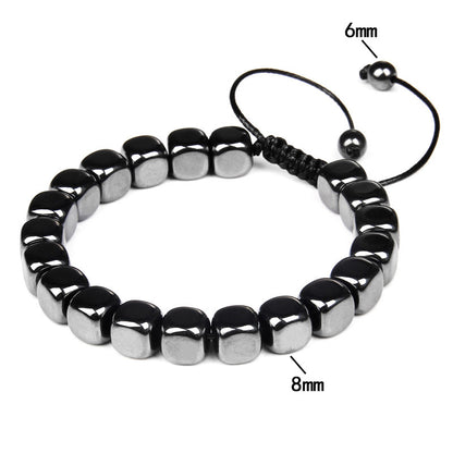 Retro Geometric Metal Handmade Men's Bracelets 1 Piece