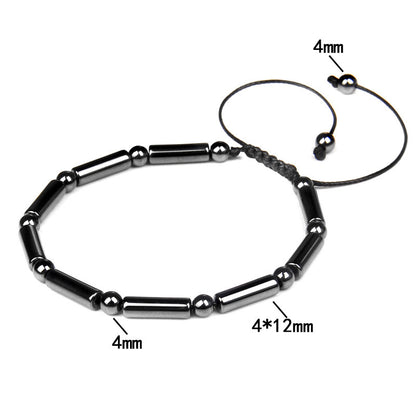 Retro Geometric Metal Handmade Men's Bracelets 1 Piece