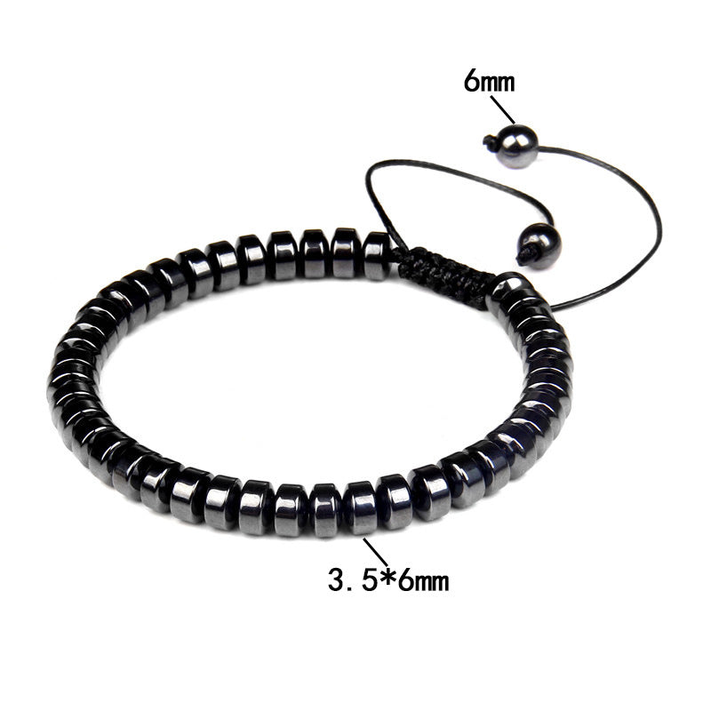 Retro Geometric Metal Handmade Men's Bracelets 1 Piece