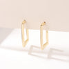 Fashion Geometric Alloy Plating Women's Ear Studs 1 Pair