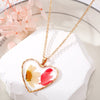 Casual Flower Petal Butterfly Alloy Resin Women's Pendant Necklace 1 Piece