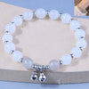 Fashion Round Glass Beaded Women's Bracelets 1 Piece