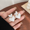 1 Pair Sweet Heart Shape Butterfly Bow Knot Plating Alloy Earrings