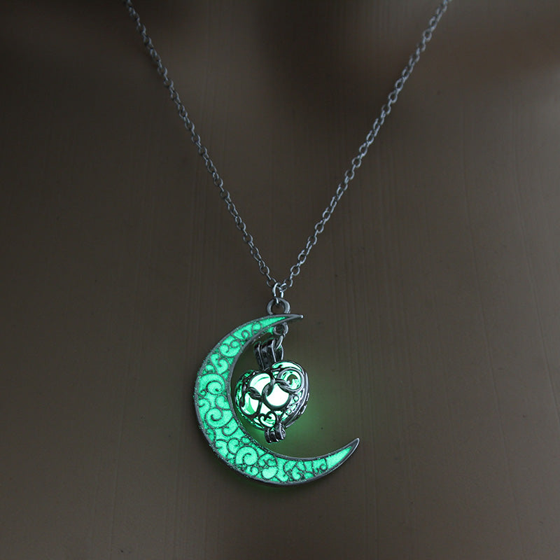 Wholesale Jewelry Luminous Tree Of Life Pendant Necklace Gooddiy