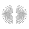 Fashion Sector Alloy Plating Women's Ear Studs 1 Pair