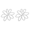 Fashion Flower Alloy Plating Women's Ear Studs 1 Pair