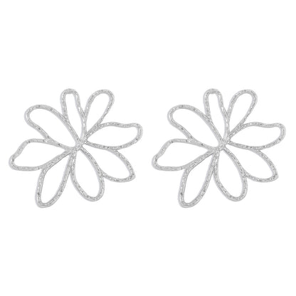 Fashion Flower Alloy Plating Women's Ear Studs 1 Pair