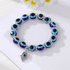 Ethnic Style Eye Resin Beaded Women's Bracelets 1 Piece