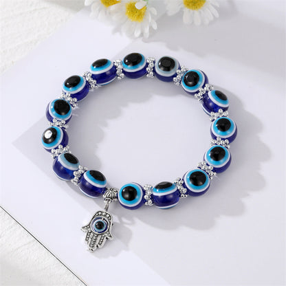 Ethnic Style Eye Resin Beaded Women's Bracelets 1 Piece