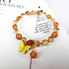 Fashion Butterfly Glass Beaded Women's Bracelets