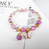 Fashion Butterfly Glass Beaded Women's Bracelets