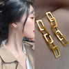 Fashion Tassel Alloy Inlay Artificial Diamond Women'S Drop Earrings 1 Pair