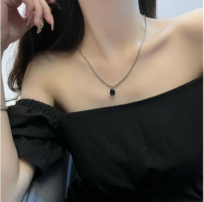 Fashion Heart Shape Butterfly Alloy Pearl Plating Women's Layered Necklaces Pendant Necklace 1 Piece