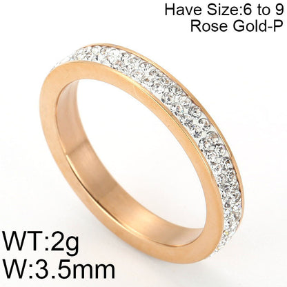 Simple Fashion Stainless Steel Hollow Roman Numeral Ring Wholesale Gooddiy