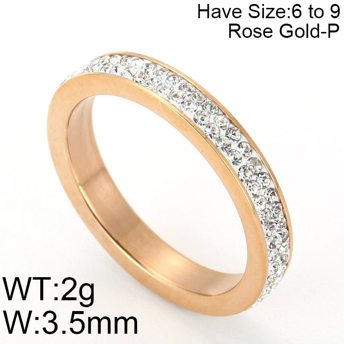 Simple Fashion Stainless Steel Hollow Roman Numeral Ring Wholesale Gooddiy