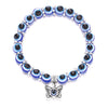 Fashion Eye Alloy Resin Beaded Unisex Bracelets