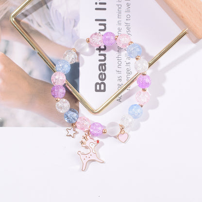 Cute Animal Glass Beaded Women's Bracelets 1 Piece