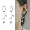 Fashion U Shape Copper Plating Zircon Women's Ear Studs 1 Piece