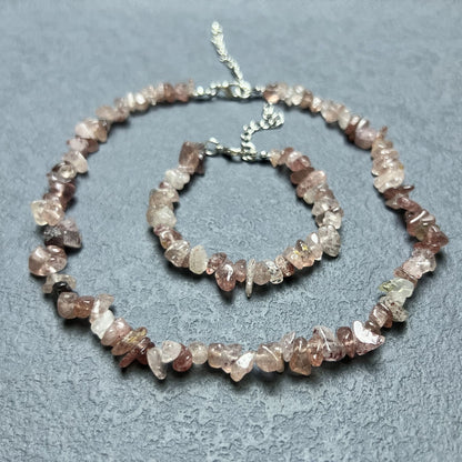 Fashion Irregular Natural Stone Handmade Bracelets Necklace