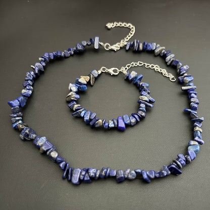 Fashion Irregular Natural Stone Handmade Bracelets Necklace