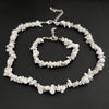 Fashion Irregular Natural Stone Handmade Bracelets Necklace