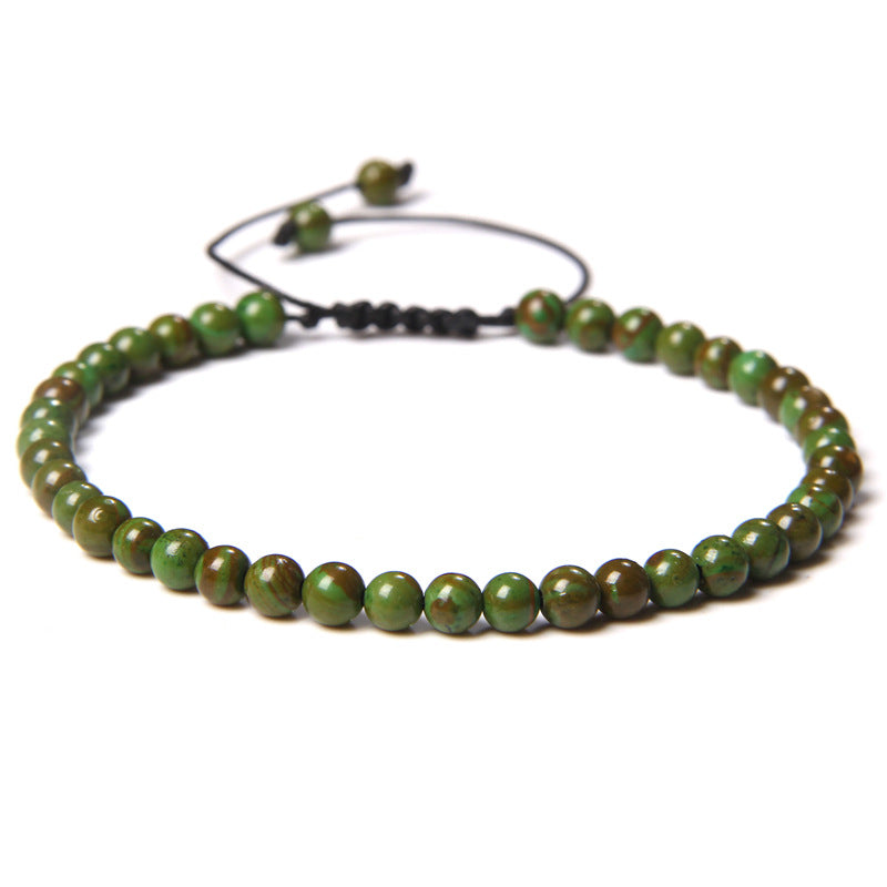 Fashion Solid Color Natural Stone Beaded Bracelets