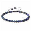 Casual Solid Color Natural Stone Knitting Bracelets