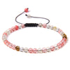 Casual Solid Color Natural Stone Knitting Bracelets