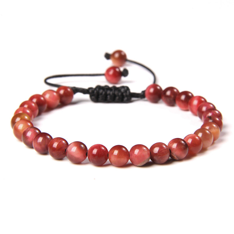 Fashion Solid Color Natural Stone Beaded Bracelets