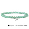 Fashion Round Natural Stone Beaded Bracelets 1 Piece