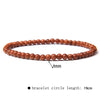 Fashion Round Natural Stone Beaded Bracelets 1 Piece