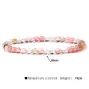 Fashion Round Natural Stone Beaded Bracelets 1 Piece