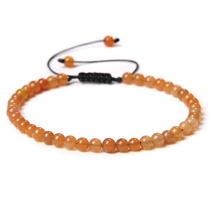 Fashion Solid Color Natural Stone Beaded Bracelets