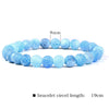 Fashion Solid Color Natural Stone Beaded Bracelets