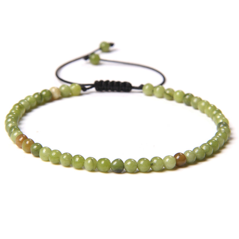 Fashion Solid Color Natural Stone Beaded Bracelets