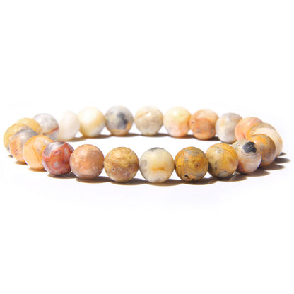 Fashion Solid Color Natural Stone Beaded Bracelets