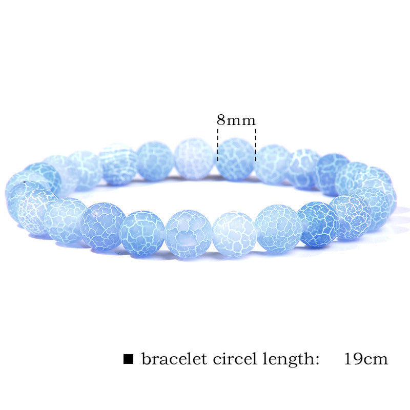 Fashion Solid Color Natural Stone Beaded Bracelets