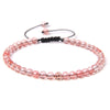 Fashion Solid Color Natural Stone Beaded Bracelets 1 Piece