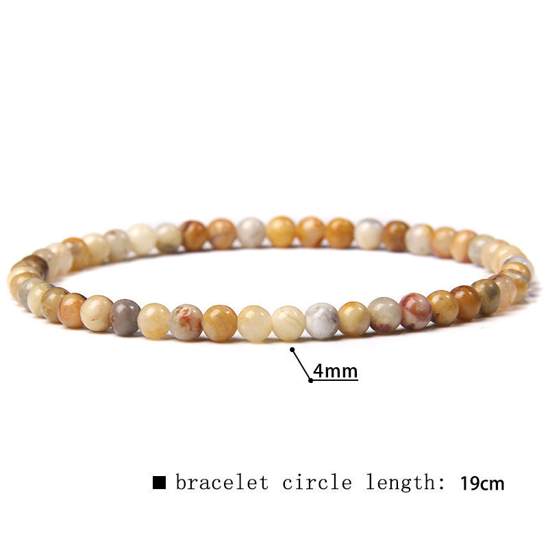 Fashion Round Natural Stone Beaded Bracelets