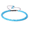 Casual Solid Color Natural Stone Knitting Bracelets