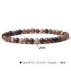 Fashion Round Natural Stone Beaded Bracelets