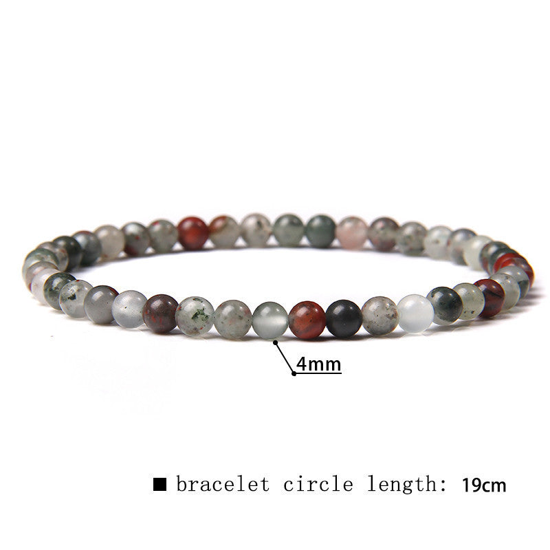 Fashion Round Natural Stone Beaded Bracelets