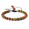 Fashion Solid Color Natural Stone Beaded Bracelets