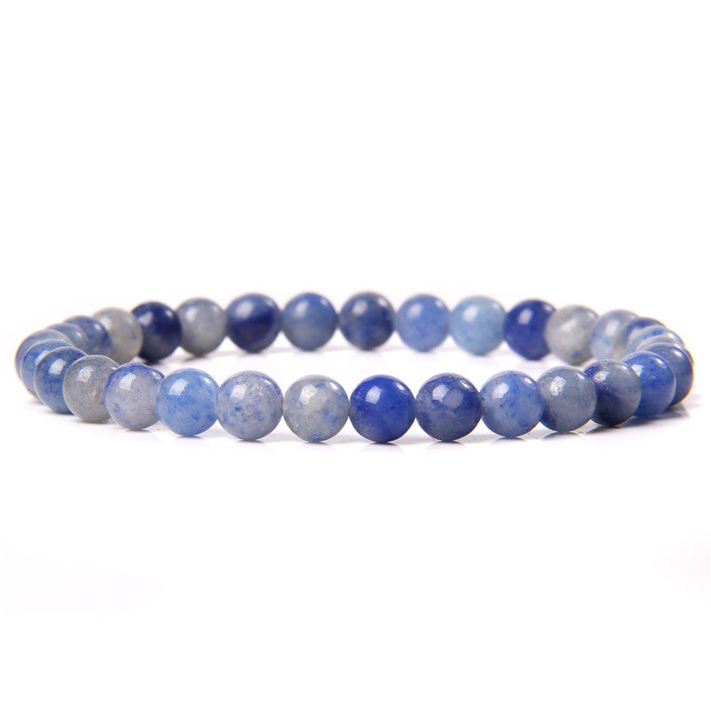 Fashion Solid Color Natural Stone Beaded Bracelets