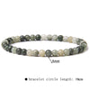 Fashion Round Natural Stone Beaded Bracelets 1 Piece