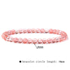 Fashion Round Natural Stone Beaded Bracelets 1 Piece