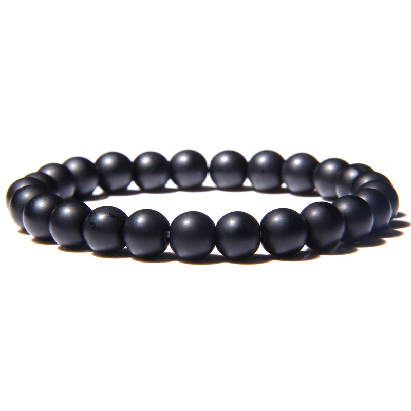 Fashion Solid Color Natural Stone Beaded Bracelets