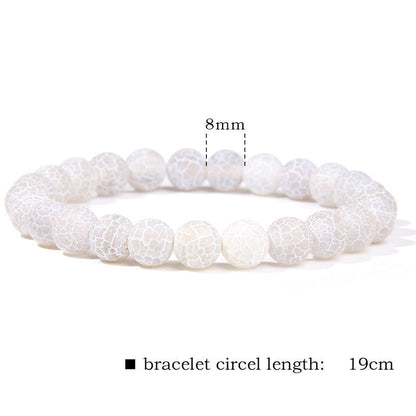 Fashion Solid Color Natural Stone Beaded Bracelets