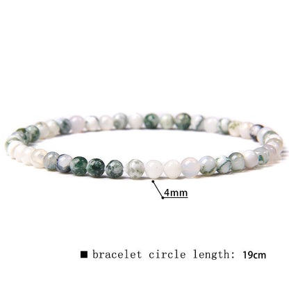 Fashion Round Natural Stone Beaded Bracelets